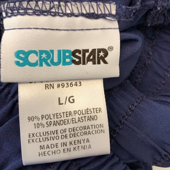 ScrubStar Navy pants - Picture 2 of 3